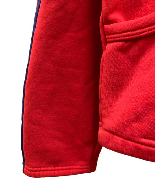 adidas（アディダス）adidas (アディダス) ハーフジップパーカー　70s  レッド サイズ:ーの古着・服飾アイテム