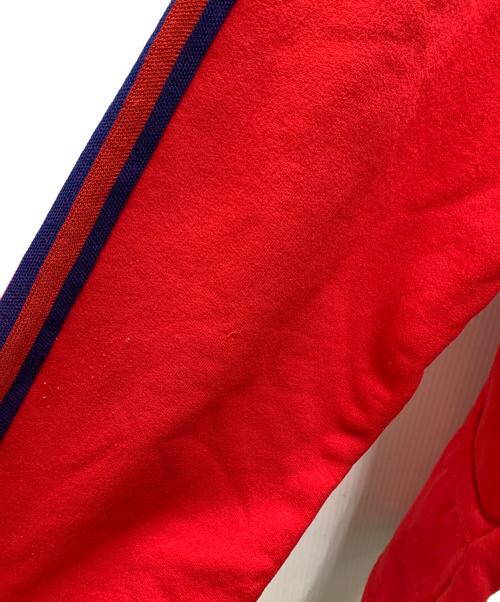 adidas（アディダス）adidas (アディダス) ハーフジップパーカー　70s  レッド サイズ:ーの古着・服飾アイテム