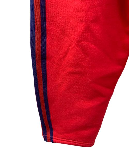 adidas（アディダス）adidas (アディダス) ハーフジップパーカー　70s  レッド サイズ:ーの古着・服飾アイテム