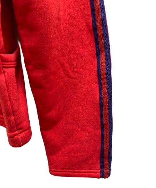 adidas（アディダス）adidas (アディダス) ハーフジップパーカー　70s  レッド サイズ:ーの古着・服飾アイテム