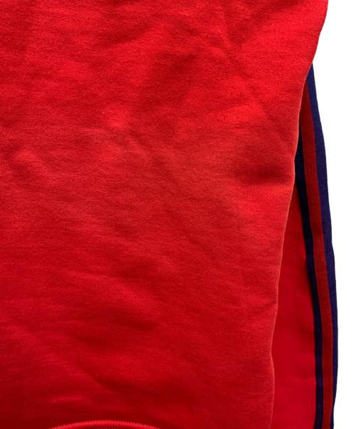 adidas（アディダス）adidas (アディダス) ハーフジップパーカー　70s  レッド サイズ:ーの古着・服飾アイテム