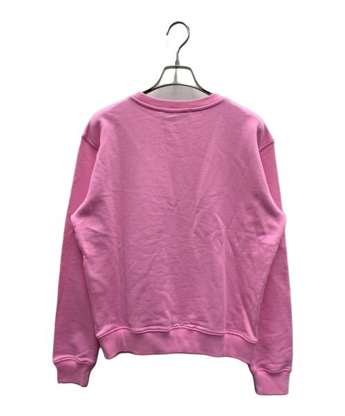 MSGM（エムエスジーエム）MSGM (エムエスジーエム) ビックロゴスウェット ピンク サイズ:Mの古着・服飾アイテム