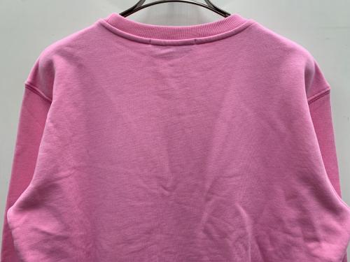 MSGM（エムエスジーエム）MSGM (エムエスジーエム) ビックロゴスウェット ピンク サイズ:Mの古着・服飾アイテム