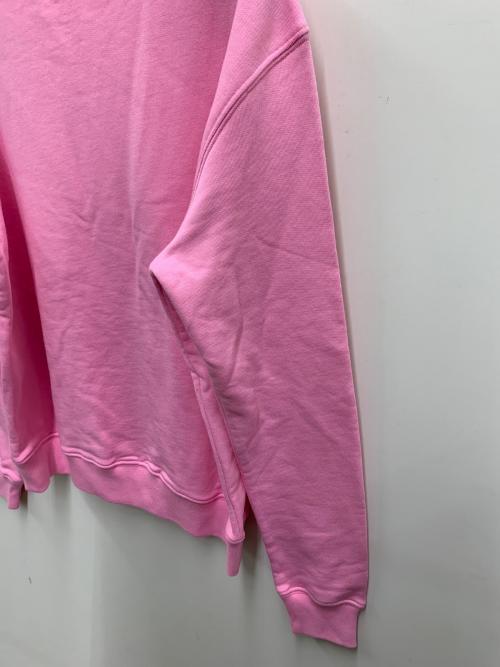 MSGM（エムエスジーエム）MSGM (エムエスジーエム) ビックロゴスウェット ピンク サイズ:Mの古着・服飾アイテム