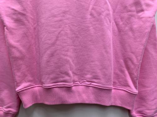 MSGM（エムエスジーエム）MSGM (エムエスジーエム) ビックロゴスウェット ピンク サイズ:Mの古着・服飾アイテム
