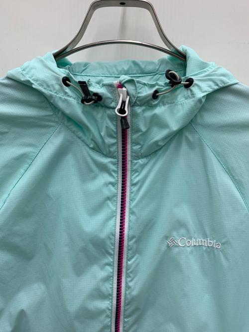 Columbia（コロンビア）Columbia (コロンビア) ナイロンジャケット ミントグリーン サイズ:sの古着・服飾アイテム