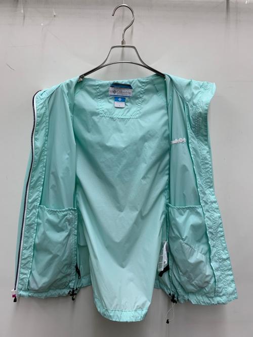 Columbia（コロンビア）Columbia (コロンビア) ナイロンジャケット ミントグリーン サイズ:sの古着・服飾アイテム