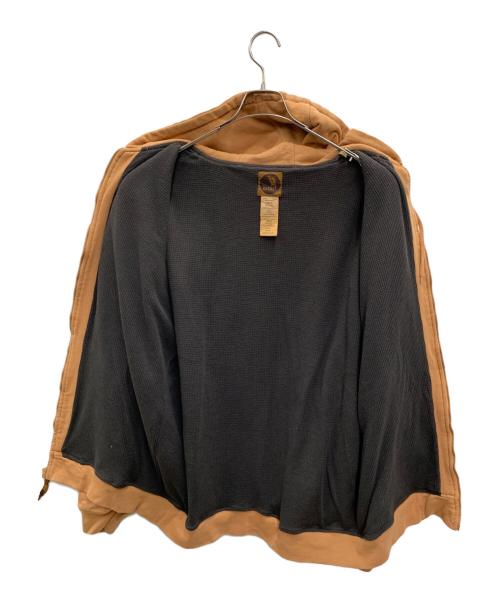 BERNE（バーン）BERNE (バーン) ジップパーカー ブラウン サイズ:2XLの古着・服飾アイテム