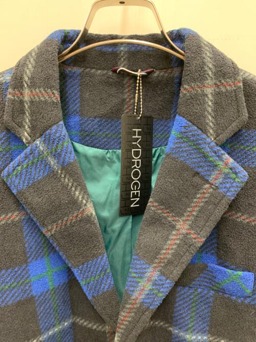 HYDROGEN（ハイドロゲン）HYDROGEN (ハイドロゲン) テーラードジャケット ブルー サイズ:Ｌの古着・服飾アイテム