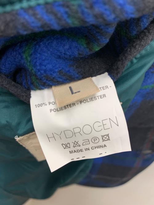 HYDROGEN（ハイドロゲン）HYDROGEN (ハイドロゲン) テーラードジャケット ブルー サイズ:Ｌの古着・服飾アイテム