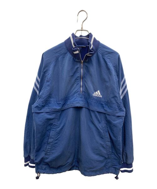 adidas（アディダス）adidas (アディダス) アノラックパーカー ネイビー サイズ:freeの古着・服飾アイテム