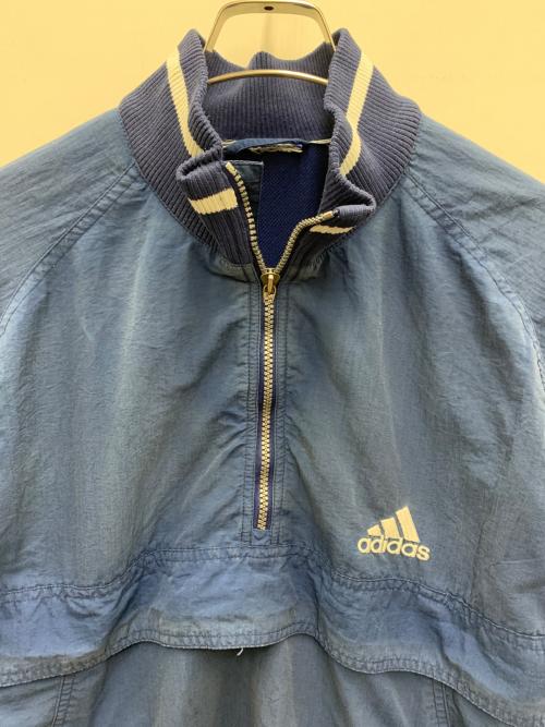 adidas（アディダス）adidas (アディダス) アノラックパーカー ネイビー サイズ:freeの古着・服飾アイテム
