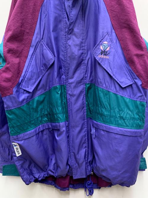 adidas（アディダス）adidas (アディダス) ナイロンジャケット マルチカラー サイズ:XLの古着・服飾アイテム
