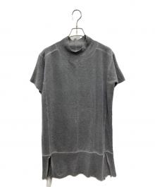 MM6 Maison Margiela（エムエムシックスメゾンマルジェラ）の古着「ニットワンピース」｜グレー