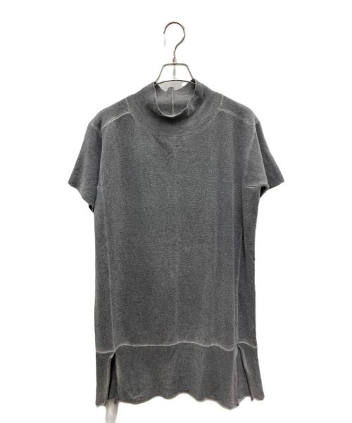 MM6 Maison Margiela（エムエムシックスメゾンマルジェラ）MM6 Maison Margiela (エムエムシックスメゾンマルジェラ) ニットワンピース グレー サイズ:sの古着・服飾アイテム