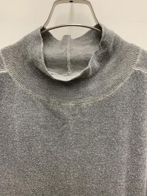 MM6 Maison Margiela（エムエムシックスメゾンマルジェラ）MM6 Maison Margiela (エムエムシックスメゾンマルジェラ) ニットワンピース グレー サイズ:sの古着・服飾アイテム