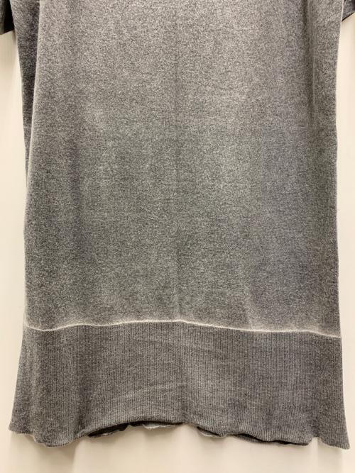 MM6 Maison Margiela（エムエムシックスメゾンマルジェラ）MM6 Maison Margiela (エムエムシックスメゾンマルジェラ) ニットワンピース グレー サイズ:sの古着・服飾アイテム
