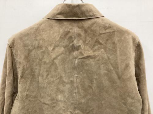 Calvin Klein（カルバンクライン）Calvin Klein (カルバンクライン) レザージャケット ベージュ サイズ:Sの古着・服飾アイテム