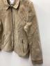中古・古着 Calvin Klein (カルバンクライン) レザージャケット ベージュ サイズ:S：5000円