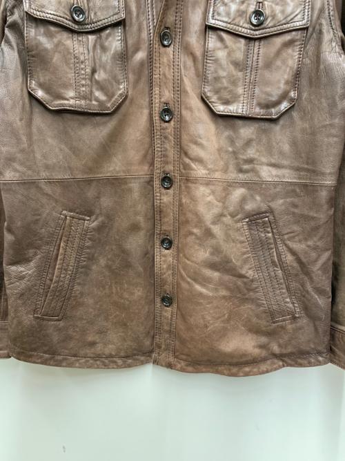 Eddie Bauer（エディーバウアー）Eddie Bauer (エディーバウアー) シャツジャケット ブラウン サイズ:Sの古着・服飾アイテム
