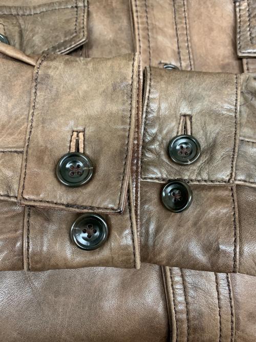 Eddie Bauer（エディーバウアー）Eddie Bauer (エディーバウアー) シャツジャケット ブラウン サイズ:Sの古着・服飾アイテム