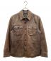 Eddie Bauer（エディーバウアー）の古着「シャツジャケット」｜ブラウン