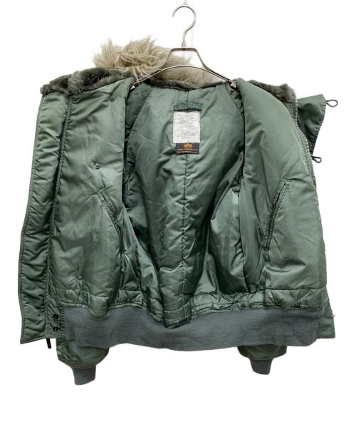 ALPHA（アルファ）ALPHA (アルファ) ミリタリージャケット オリーブ サイズ:Mの古着・服飾アイテム