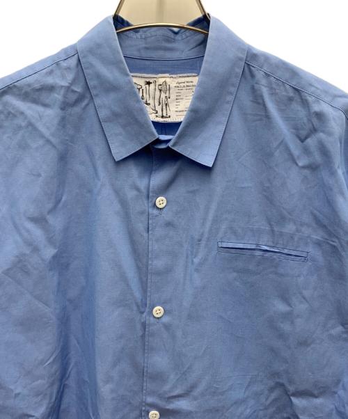 digawel（ディガウェル）digawel (ディガウェル) 長袖シャツ tandard shirt スカイブルー サイズ:2の古着・服飾アイテム