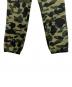 中古・古着 A BATHING APE (アベイシングエイプ) シャークスウェットパンツ グリーン サイズ:M 未使用品：18000円