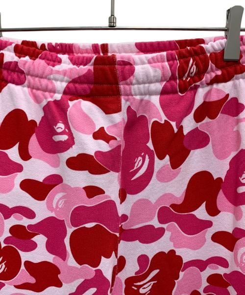 A BATHING APE（アベイシングエイプ）A BATHING APE (アベイシングエイプ) スウェットパンツ ピンク サイズ:L 未使用品の古着・服飾アイテム