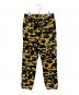 A BATHING APE (アベイシングエイプ) シャークスウェットパンツ ベージュ サイズ:S 未使用品：18000円
