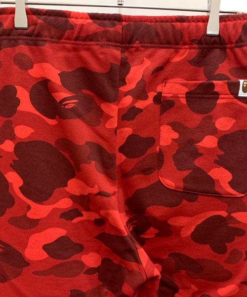 A BATHING APE（アベイシングエイプ）A BATHING APE (アベイシングエイプ) シャークスウェットパンツ レッド サイズ:L 未使用品の古着・服飾アイテム