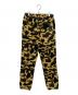A BATHING APE (アベイシングエイプ) シャークスウェットパンツ ベージュ サイズ:S 未使用品：18000円