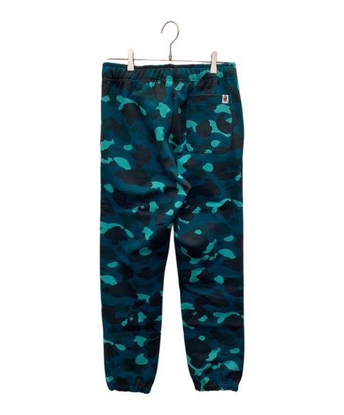 A BATHING APE（アベイシングエイプ）A BATHING APE (アベイシングエイプ) シャークスウェットパンツ グリーン サイズ:S 未使用品の古着・服飾アイテム