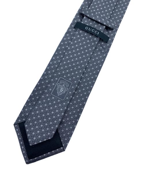 GUCCI（グッチ）GUCCI (グッチ) ネクタイ グレー サイズ:ーの古着・服飾アイテム