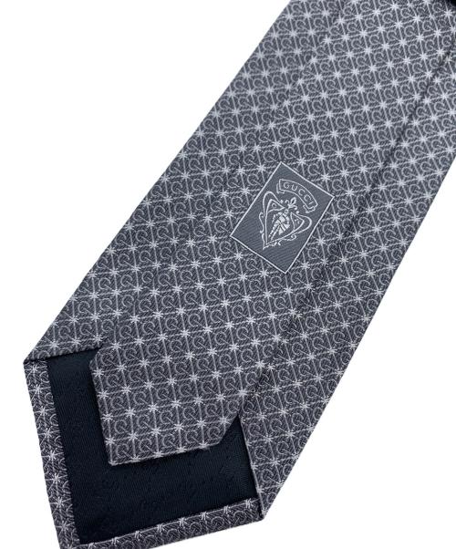 GUCCI（グッチ）GUCCI (グッチ) ネクタイ グレー サイズ:ーの古着・服飾アイテム