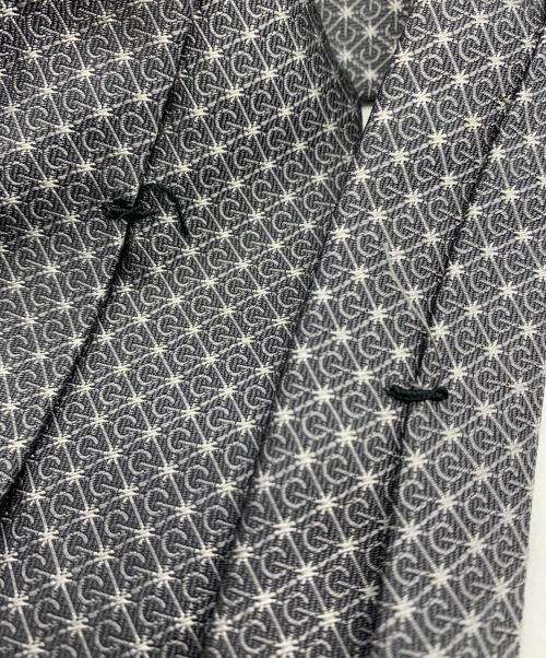 GUCCI（グッチ）GUCCI (グッチ) ネクタイ グレー サイズ:ーの古着・服飾アイテム