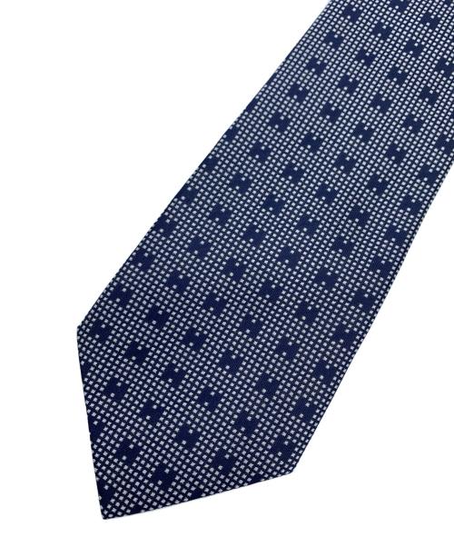 HERMES（エルメス）HERMES (エルメス) ネクタイ ネイビー サイズ:ーの古着・服飾アイテム