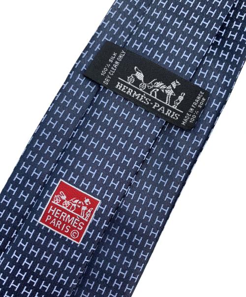 HERMES（エルメス）HERMES (エルメス) ネクタイ ネイビー サイズ:ーの古着・服飾アイテム