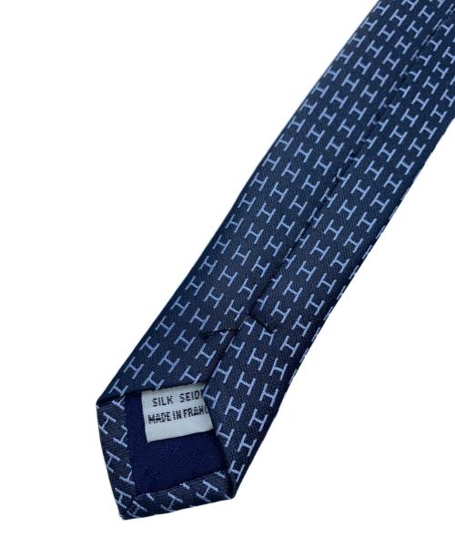 HERMES（エルメス）HERMES (エルメス) ネクタイ ネイビー サイズ:ーの古着・服飾アイテム