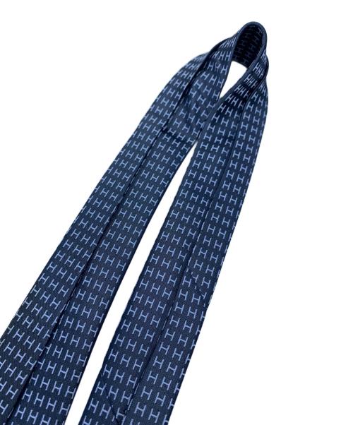 HERMES（エルメス）HERMES (エルメス) ネクタイ ネイビー サイズ:ーの古着・服飾アイテム
