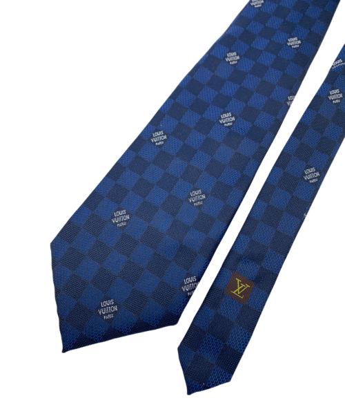 LOUIS VUITTON（ルイ ヴィトン）LOUIS VUITTON (ルイ ヴィトン) ネクタイ ネイビー サイズ:ーの古着・服飾アイテム