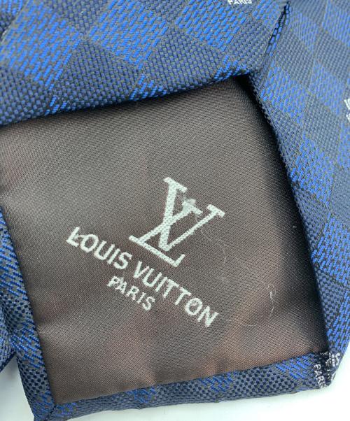 LOUIS VUITTON（ルイ ヴィトン）LOUIS VUITTON (ルイ ヴィトン) ネクタイ ネイビー サイズ:ーの古着・服飾アイテム