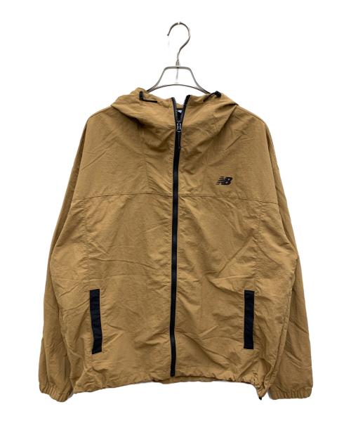 NEW BALANCE（ニューバランス）NEW BALANCE (ニューバランス) ナイロンジャケット ブラウン サイズ:XLの古着・服飾アイテム