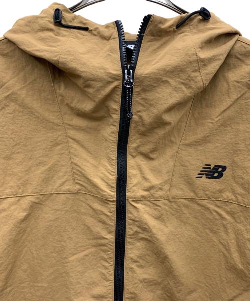 NEW BALANCE（ニューバランス）NEW BALANCE (ニューバランス) ナイロンジャケット ブラウン サイズ:XLの古着・服飾アイテム