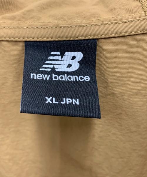 NEW BALANCE（ニューバランス）NEW BALANCE (ニューバランス) ナイロンジャケット ブラウン サイズ:XLの古着・服飾アイテム