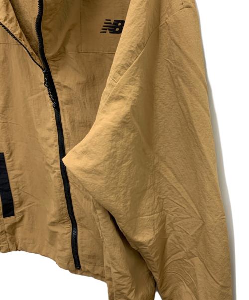 NEW BALANCE（ニューバランス）NEW BALANCE (ニューバランス) ナイロンジャケット ブラウン サイズ:XLの古着・服飾アイテム