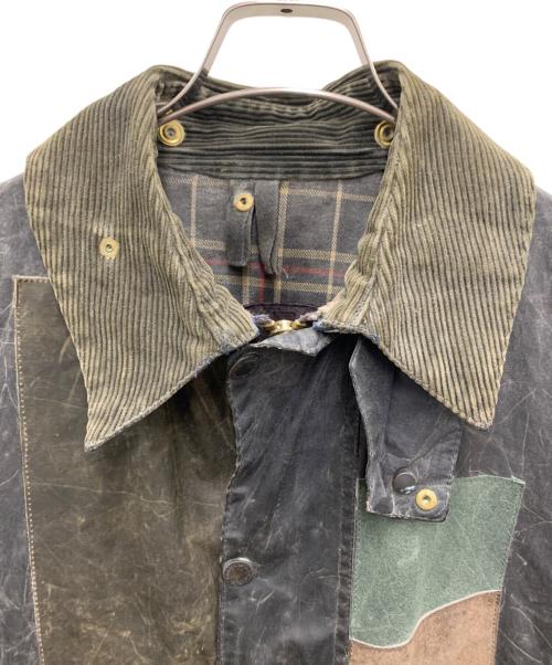 Barbour（バブアー）Barbour (バブアー) オイルドジャケット　BORDER グレー サイズ:C40/102cmの古着・服飾アイテム