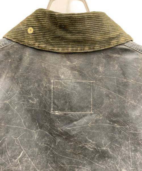Barbour（バブアー）Barbour (バブアー) オイルドジャケット　BORDER グレー サイズ:C40/102cmの古着・服飾アイテム