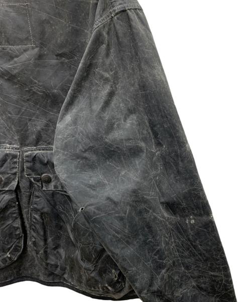 Barbour（バブアー）Barbour (バブアー) オイルドジャケット　BORDER グレー サイズ:C40/102cmの古着・服飾アイテム
